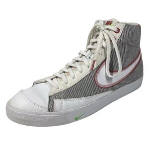 Nike Blazer ‘77 Recycled Jerseys Pack Mid 13 Grey White Sport Red Shoes CW5838